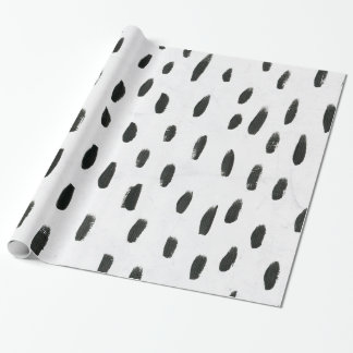 手描きの落書き ラッピングペーパー