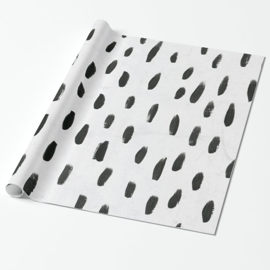 手描きの落書き ラッピングペーパー (アンロールド)