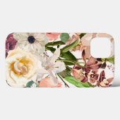 手描きの詳細な花のデザイン Case-Mate iPhoneケース (裏面 (横))