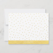 手描きの金気球は写真感謝していしています サンキューカード (裏面)