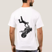 手描きの1wheelfelonsはあなた自身の句を造ります tシャツ (裏面)