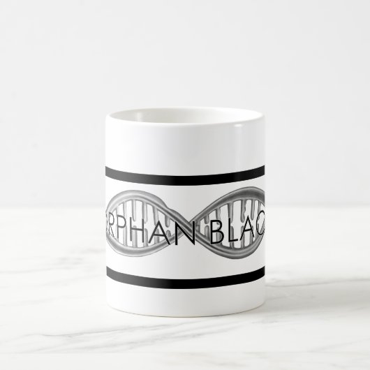 手描きのDNA コーヒーマグカップ (中央)