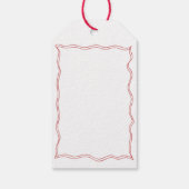 手描きイタリアンピザ ワインブライダルシャワー ギフトタグ (裏面)