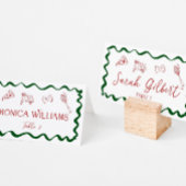 手描きイタリアン That's Amore ピザ 手書き プレイスカード