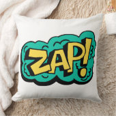 手描きイラストのZAP吹き出しワード クッション (ブランケット)