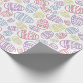 手描きイースター卵パターン包装紙 ラッピングペーパー (角)