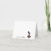 手描きオリジナル海賊ブランクカード カード (裏面)