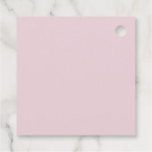 手描きカウガール独身最後の週末 フェイバータグ (裏面)