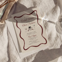 手描きカクテルブライダルシャワー