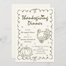 手描きカボチャ予測できなトルコ感謝祭