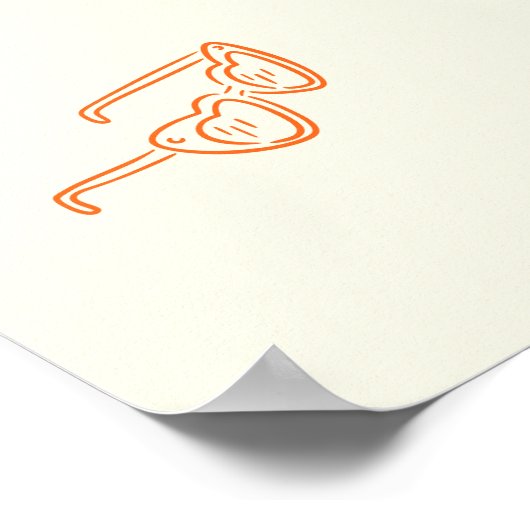 手描きカラフルバチェロレッテ週末へようこそ ポスター (角)