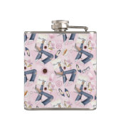 手描きガールボス フラスク (裏面)