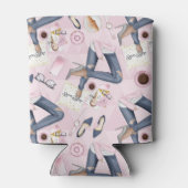 手描きガールボス 缶クーラー (裏面)