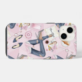 手描きガールボス iPhoneケース (裏面横)