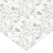 手描きクイーンアンズレースの花 テーブルクロス (アングル)