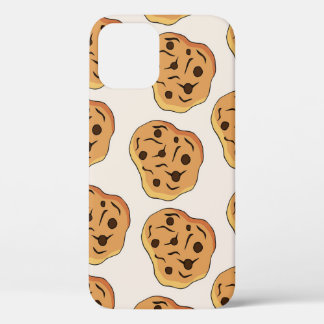手描きクッキーの漫画のパターン iPhone 12ケース