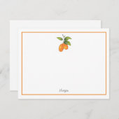 手描きクムカート ノートカード (正面/裏面)