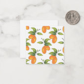 手描きクムクアッツ模様 ノートカード (正面/裏面インサイチュ)