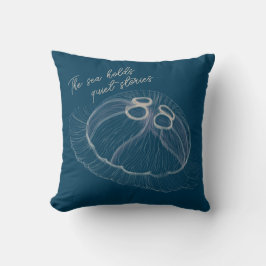 手描きクラゲアート装飾用クッション クッション