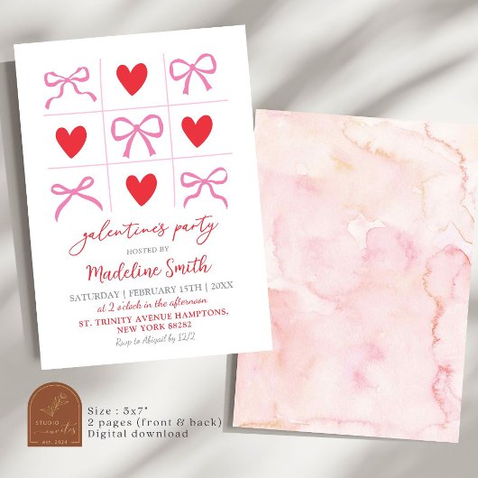 手描きコケットクソゴキガレントインパーティー 招待状