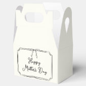 手描きコケット弓ハッピーマザーズデイギフト フェイバーボックス (オープン)