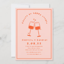 手描きコンテンポラリーレトロア結婚ート