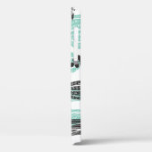 手描きサボテン:シームレスなドードル Case-Mate iPhoneケース (裏面 / 左)