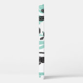 手描きサボテン:シームレスなドードル Case-Mate iPhoneケース (裏面 / 右)