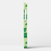 手描きサボテン:シームレスなパターン。 Case-Mate iPhoneケース (裏面 / 左)