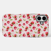手描きザクロの植物画イラスト Case-Mate iPhoneケース (裏面 (横))