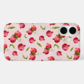手描きザクロの植物画イラスト Case-Mate iPhoneケース (裏面 (横))