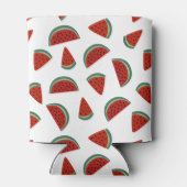 手描きスイカ模様 缶クーラー (裏面)