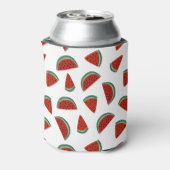 手描きスイカ模様 缶クーラー (缶裏面)