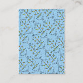 手描きストークブックベビー エンクロージャーカード (裏面)