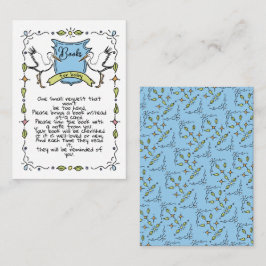 手描きストークブックベビー エンクロージャーカード