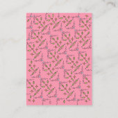 手描きストークブックベビー エンクロージャーカード (裏面)