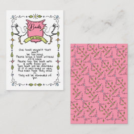 手描きストークブックベビー エンクロージャーカード