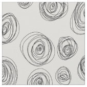 手描きスパイラル織物 ファブリック (クローズアップ)