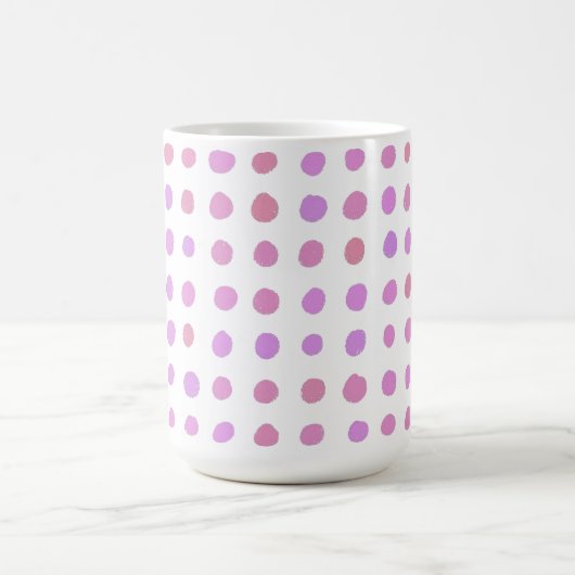 手描きスポットパーソナライズされたマグカップ コーヒーマグカップ (中央)