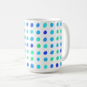 手描きスポットパーソナライズされたマグカップ コーヒーマグカップ (正面右)