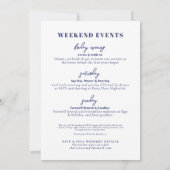 手描きソーシャルクラブバチェロレッテ 招待状 (裏面)