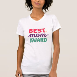 手描きタイポグラフィーのママライフ Tシャツ