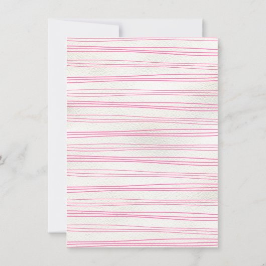 手描きチャーキュテリーボードブライダルシャワー 招待状 (裏面)