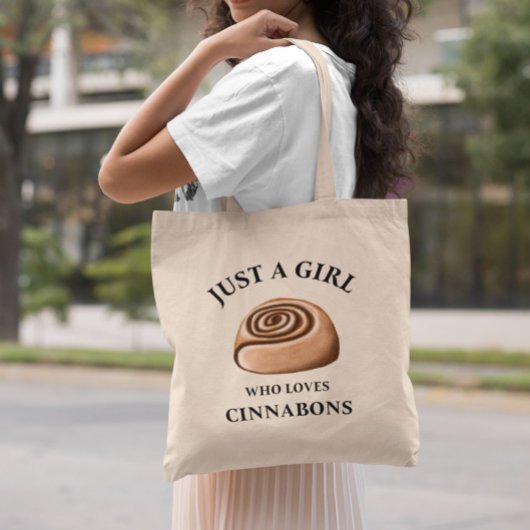 手描きチンナボンが大好きな女の子だけ トートバッグ