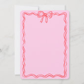 手描きドードル卒業の日付を保存 招待状 (裏面)