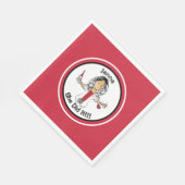 手描きナース医学部卒業ナプキン スタンダードランチョンナプキン (角)