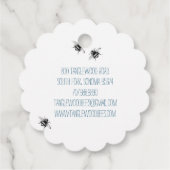 手描きハニービーキーパーフローラ価格 フェイバータグ (裏面)