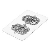 手描きハンサ(オーナメント) マグネット (左側)