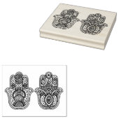 手描きハンサ(オーナメント) ラバースタンプ (押印)