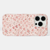 手描きハート柄 Case-Mate iPhoneケース (裏面 (横))